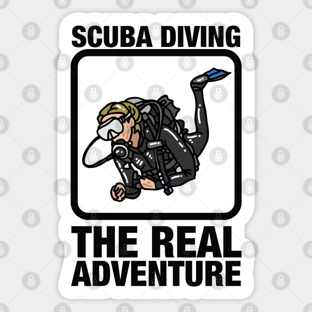 Scuba diving Sticker by oneduystore